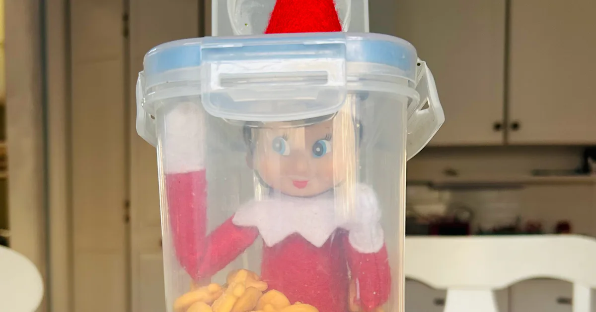 Kitchen Elf Setting 15 Elf On The Shelf Kitchen Ideas That Aren't Messy