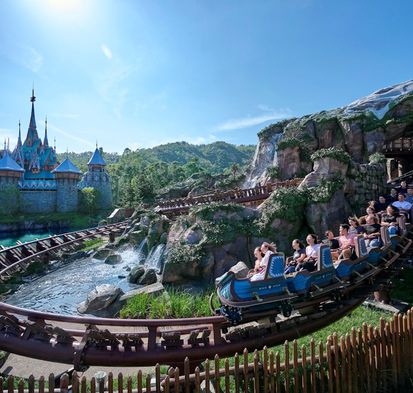 Disney's 'Frozen'-themed land is now open at Hong Kong Disneyland and will open later at Disneyland ...