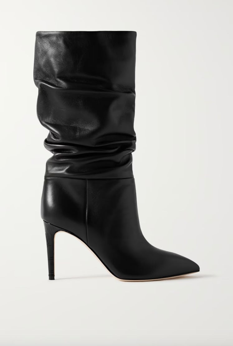 Slouchy Leather Boots