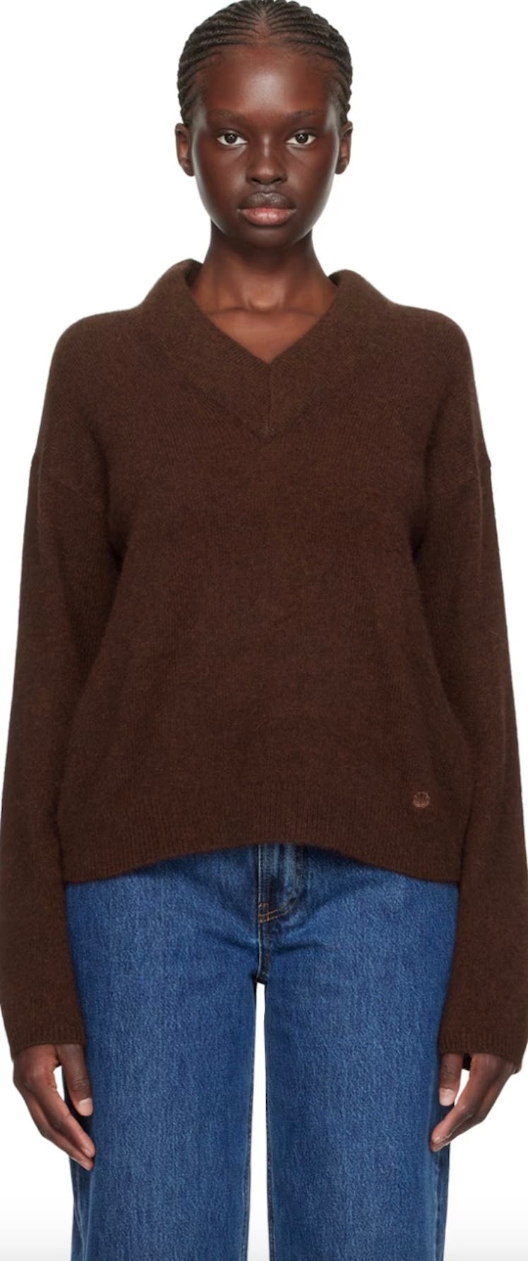 Brown Tala Sweater