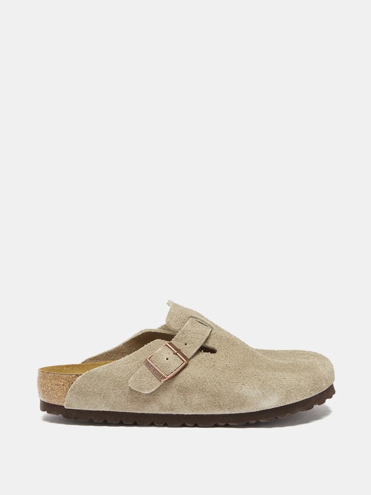 Boston Suede Clogs