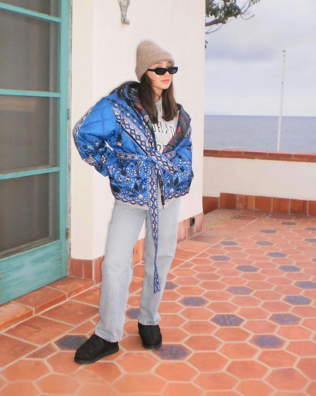 The Printed Puffer Jackets That Lift My Mood All Winter