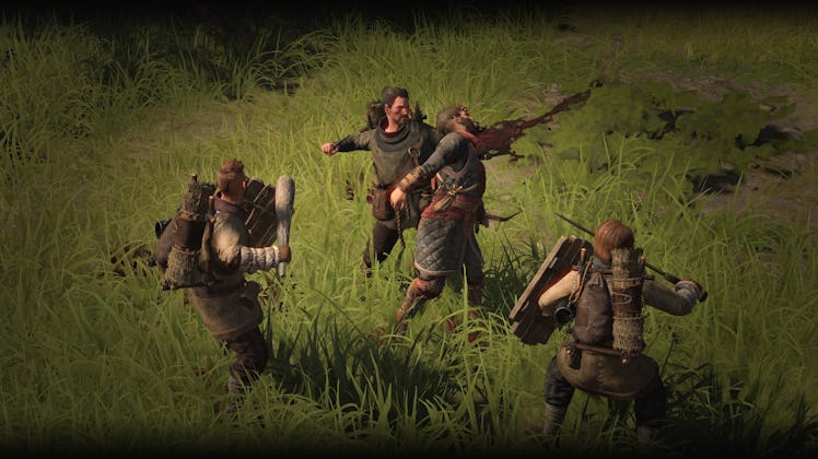 screenshot of combat in Wartales