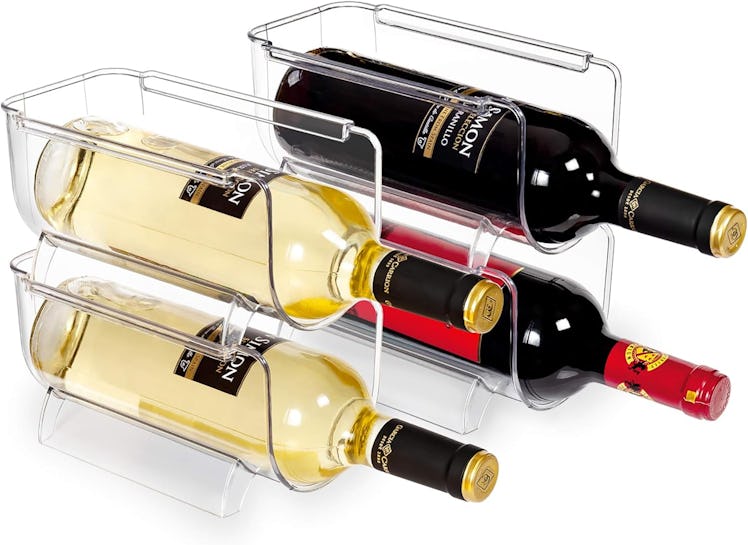 Vtopmart Stackable Wine Holder (4-Pack)