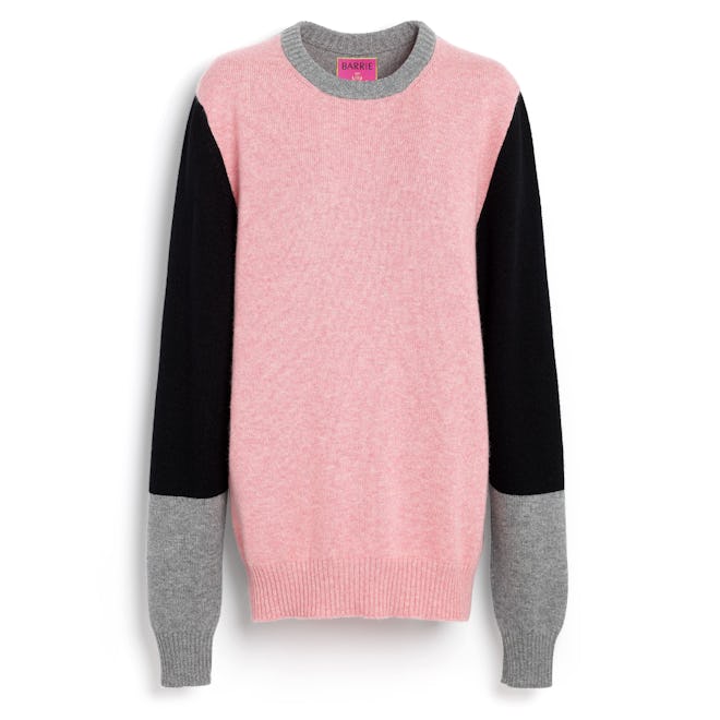 Barrie + Sofia Coppola Cashmere Jumper With Colored Inserts 