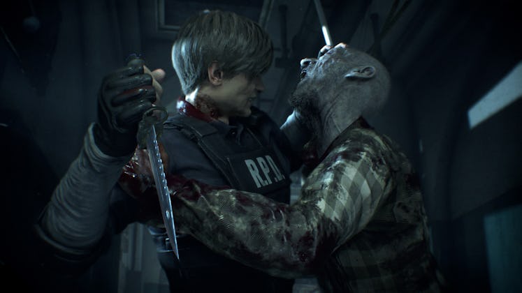 screenshot from Resident Evil 2 Remake