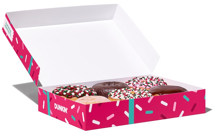Dunkin's holiday 2023 menu is back and so is their Free Donut Wednesdays promo, where you can get a ...
