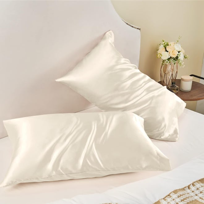 BEDELITE Satin Silk Pillowcases (2-Pack)