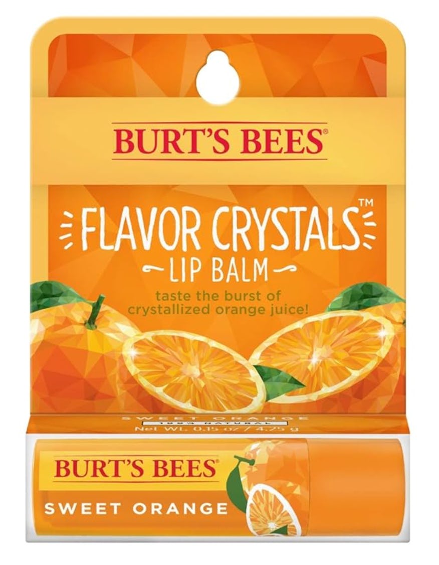 Burt&rsquo;s Bees Flavor Crystals Lip Balm in Sweet Orange
