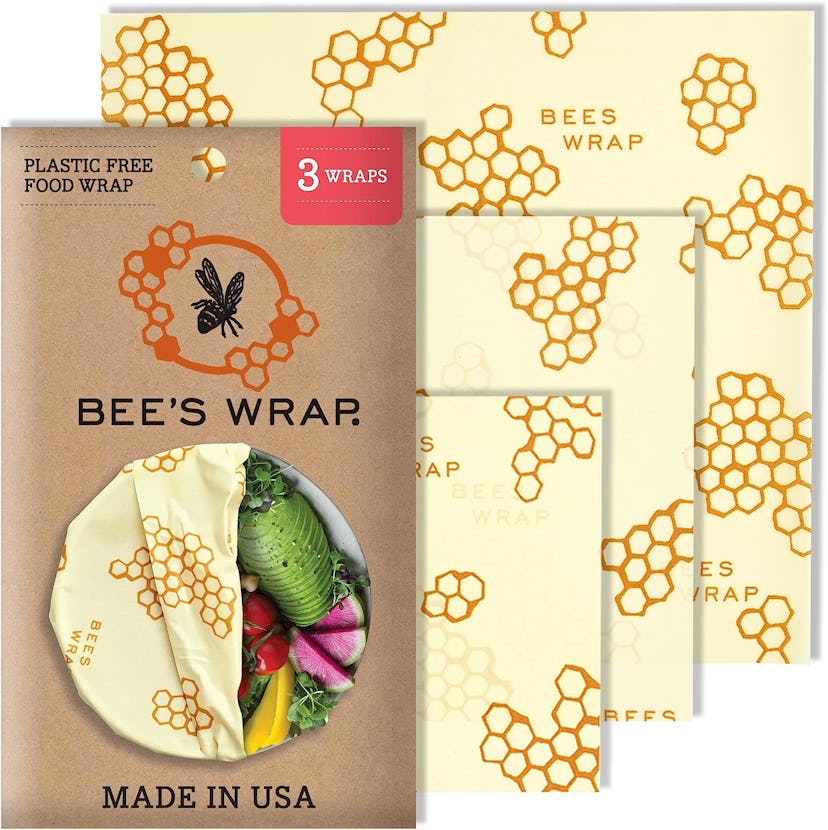 Bee's Wrap Reusable Beeswax Food Wraps (3-Pack)