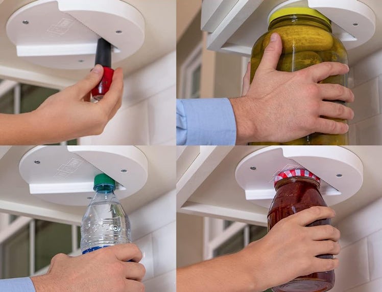 The Grip Jar Opener: The Original Under Cabinet Lid Opener