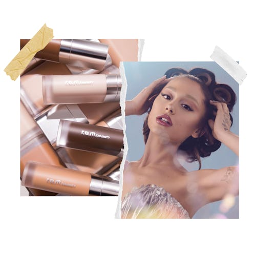 Ariana Grande speaks with Bustle about the new Sweetener Foundation, how her makeup routine has chan...