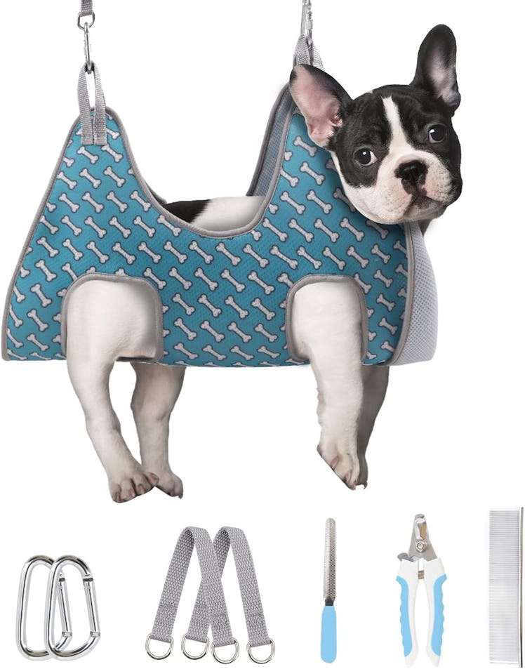 Supet Dog Grooming Hammock Harness