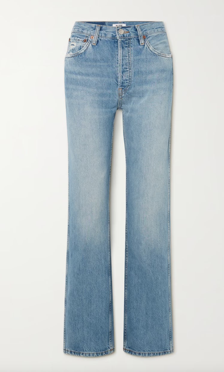 RE/DONE 90s Loose High-Rise Straight-Leg Jeans