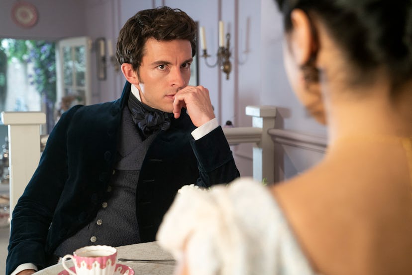 Jonathan Bailey on ‘Bridgerton.’ Photo via Netflix