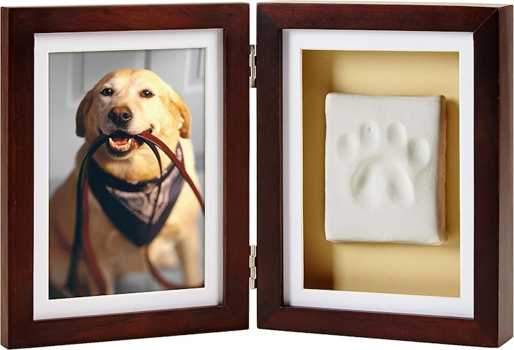 Pearhead Pawprint Tabletop Photo Frame