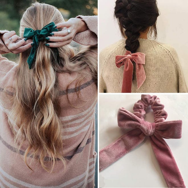Aileam Bow Scrunchies (6-Pack)