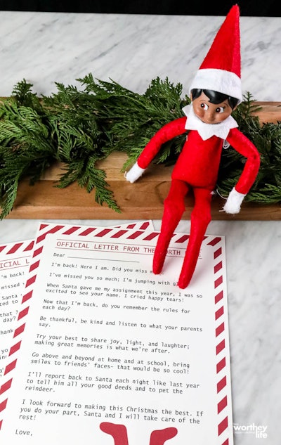 12 Free Elf On The Shelf Welcome Letters