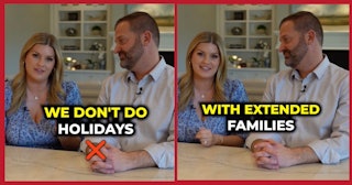 This family of five decided that they would no longer share holidays with their extended family.