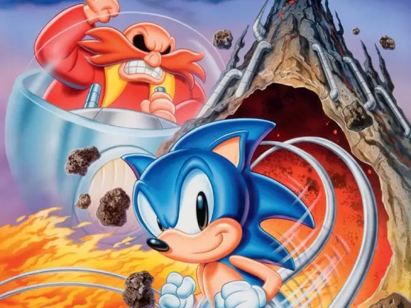 cover art for Sonic Spinball