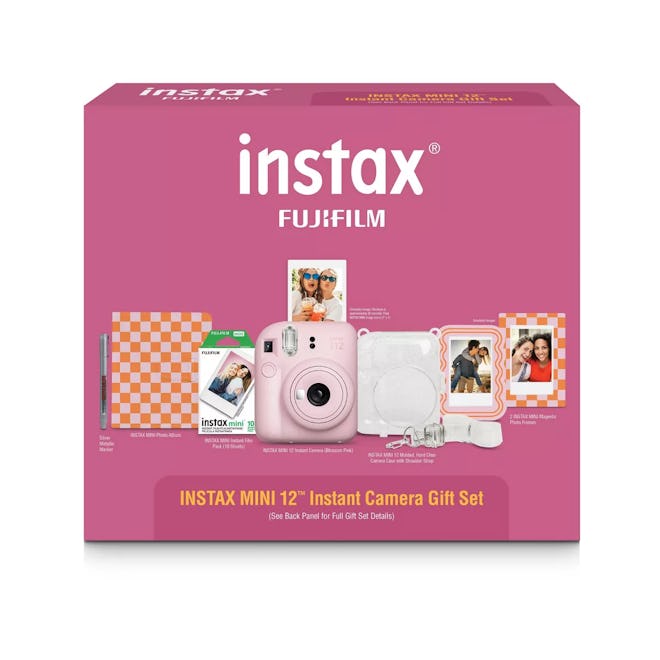 Instax Mini 12 Holiday Bundle - Pink