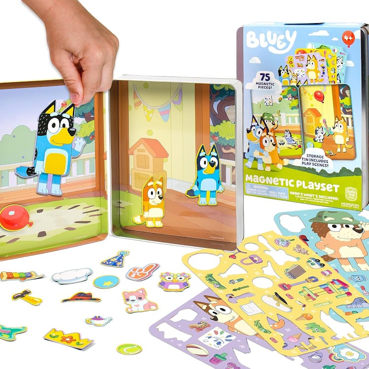 Bluey Magnetic Playset