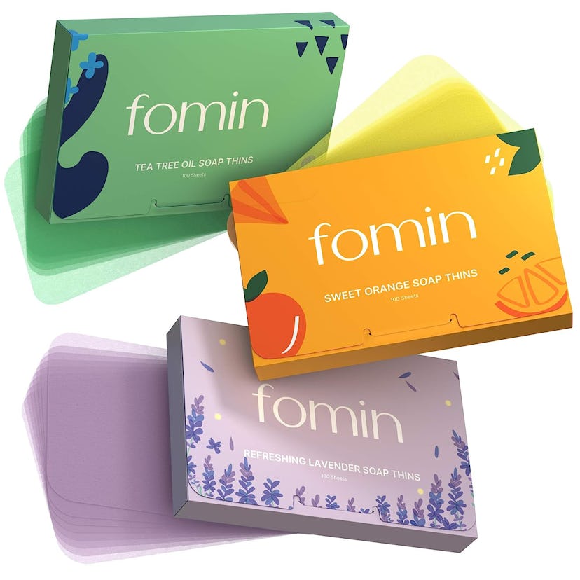 FOMIN Hand Washing Paper Soap Sheets (300 Sheets)