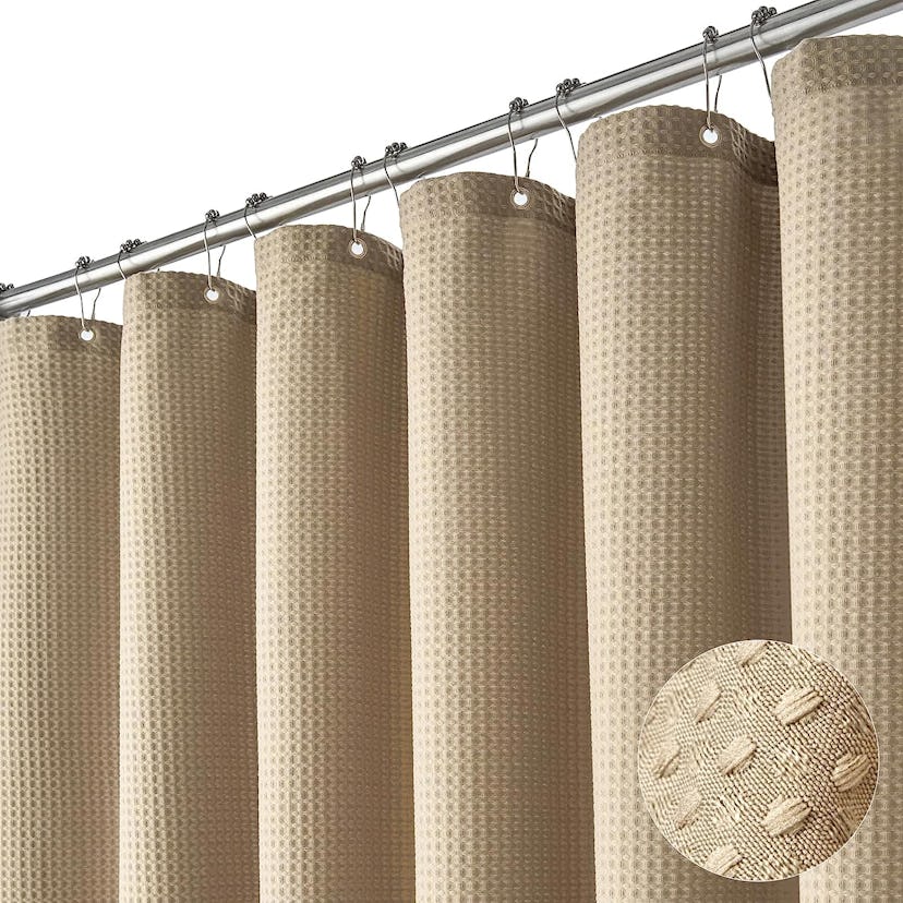 Dynamene Stall Fabric Shower Curtain