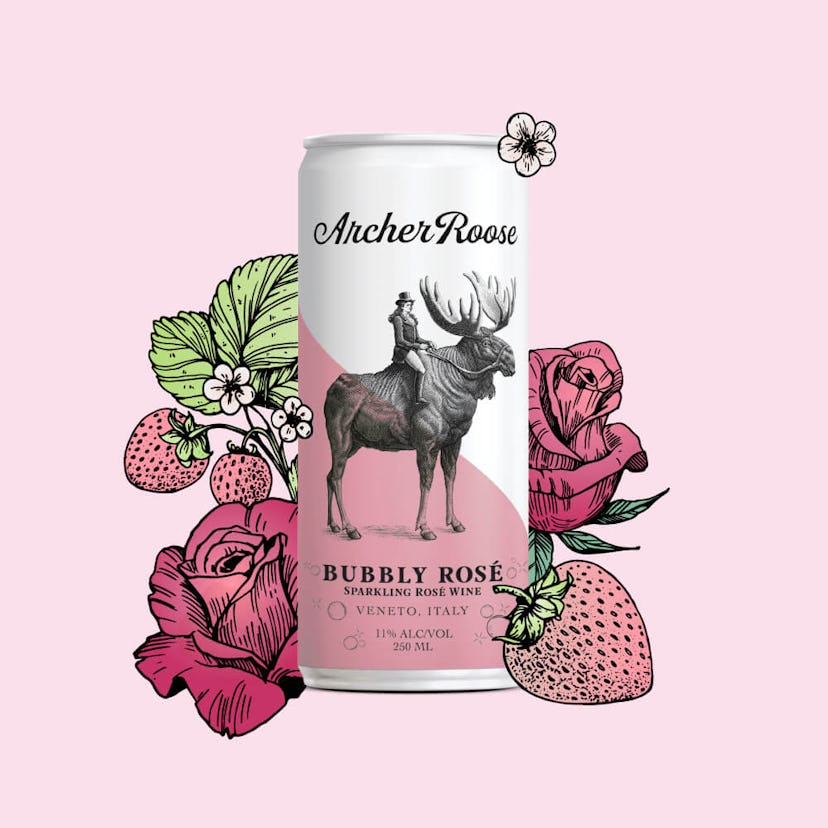 Archer Roose Bubbly Rose 12-Can Pack 