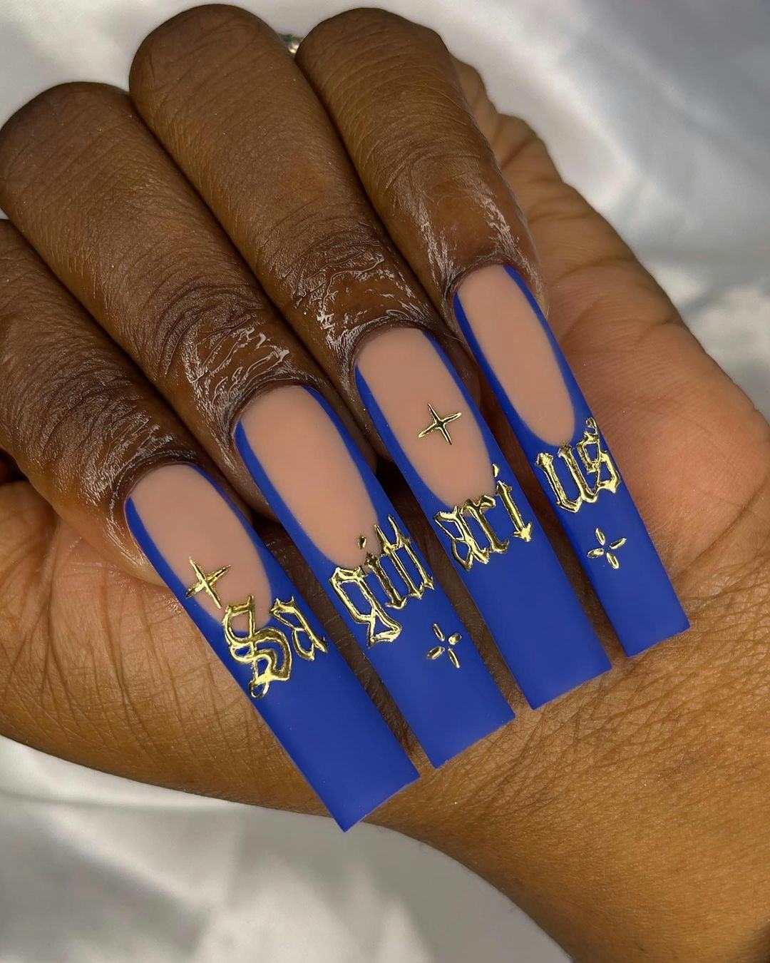 Rep your sign with the word &ldquo;Sagittarius&rdquo; written across your nails this season.