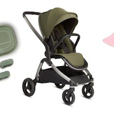 A suctioning placemat, travel stroller, and sun hat are all smart items to bring to Disney World wit...