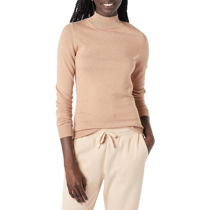 Amazon Essentials Lightweight Mockneck Sweater