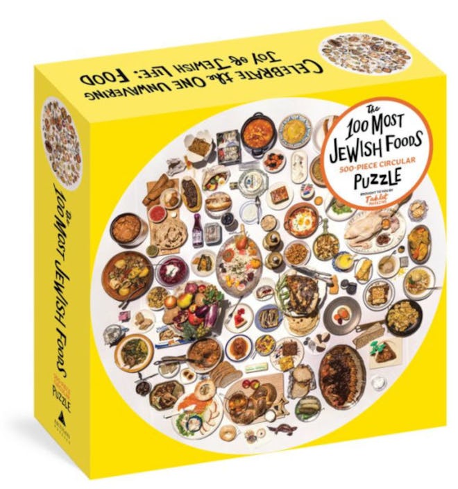 Tablet Magazine’s 100 Most Jewish Foods 500-Piece Circular Puzzle