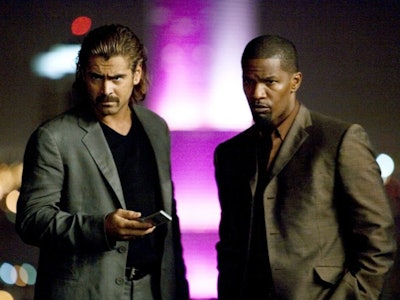Colin Farrell and Jamie Foxx in Michael Mann's 'Miami Vice'