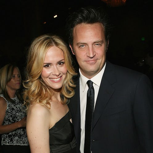 Sarah Paulson and Matthew Perry.
