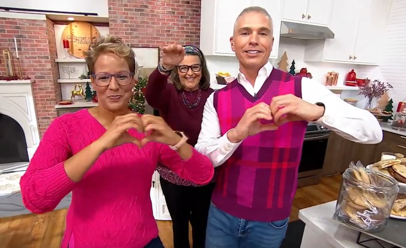 Dirty Cookies presentation on QVC. Screenshot via YouTube