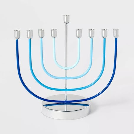 Target 7"x7.5" Metal Contemporary Hanukkah Menorah - Spritz™