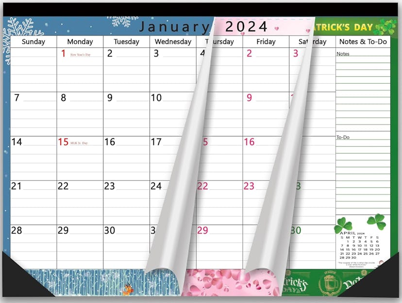 STRIVE ZEN  2024-2025 Magnetic Fridge Calendar