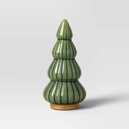 Target Scalloped Ceramic Tree Green - Threshold™