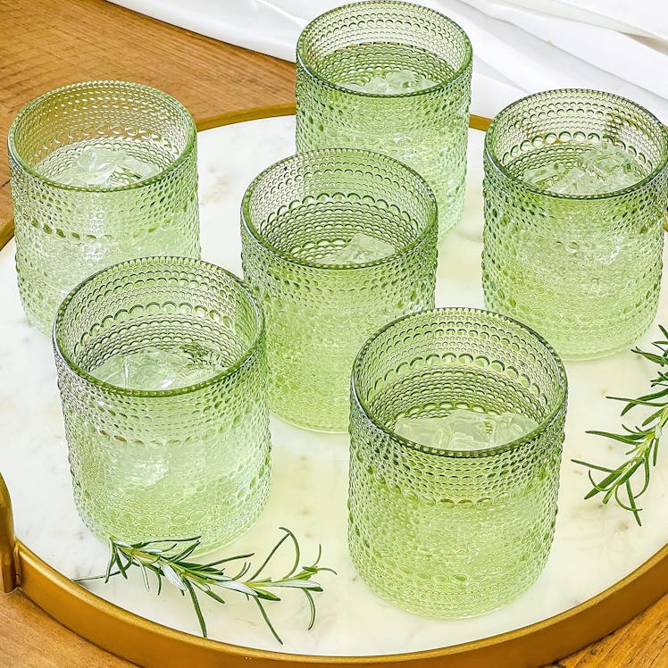 Kate Aspen Beaded Drinking Glasses (Set Of 6)