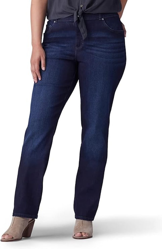 Lee Plus Size Relaxed Fit Straight Leg Jean