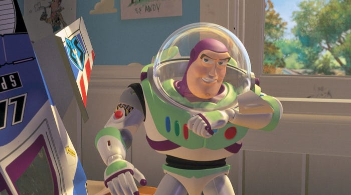 Tim Allen voices Buzz Lightyear in Toy Story