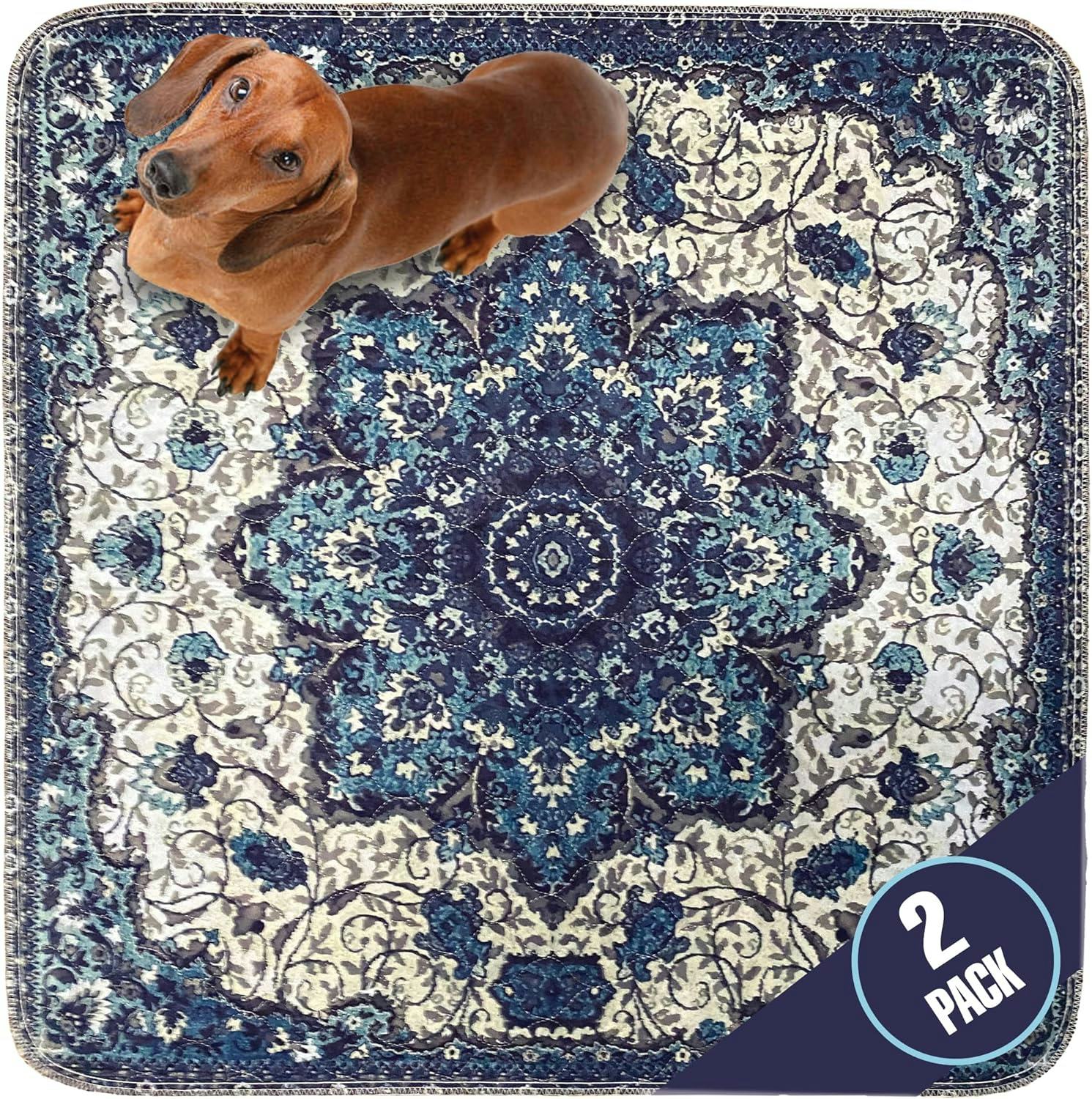 PUPIBOO Washable Dog Pee Pads(2-Pack)