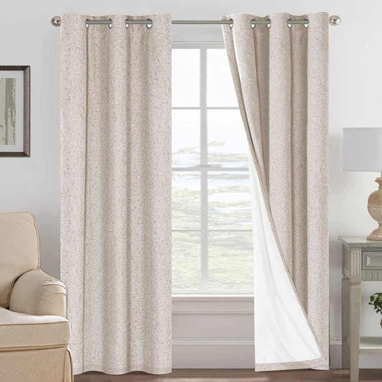 H.VERSAILTEX Thermal-Insulated Linen Curtains