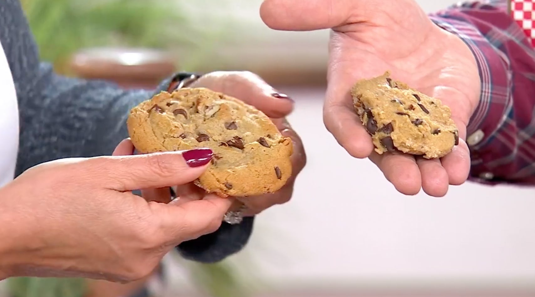Cookies on QVC. Screenshot via YouTube