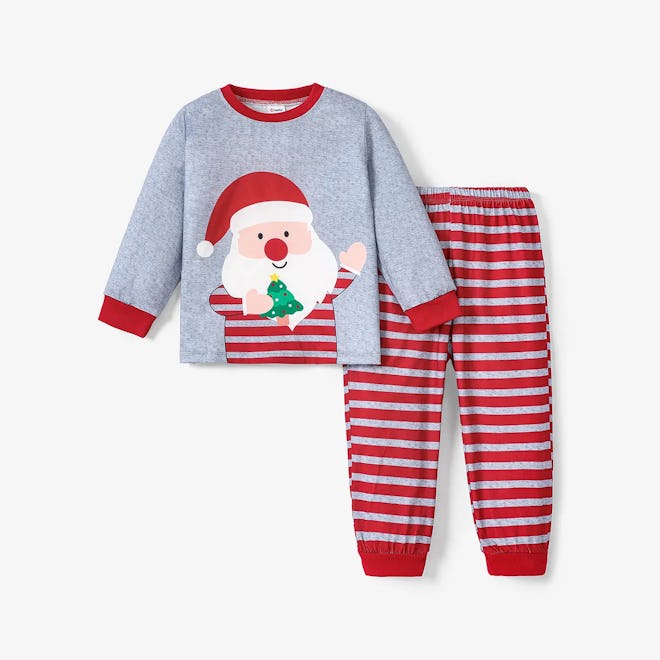 Two-Piece Toddler Christmas Pajama Set, cute christmas pajamas for kids