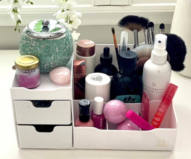 Uncluttered Designs Makeup Organizer With Drawers
