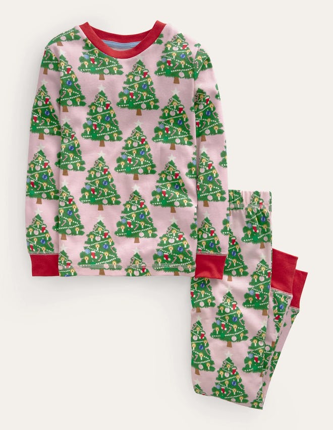 Snug Glow-In-The-Dark Pyjamas, cute christmas pajamas for kids