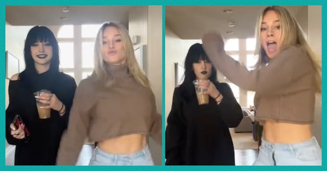A mom is going viral for completely supporting her goth daughter's fashion choices, even on Thanksgi...