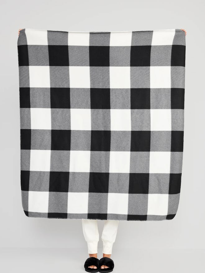 Graphic Fleece Blanket